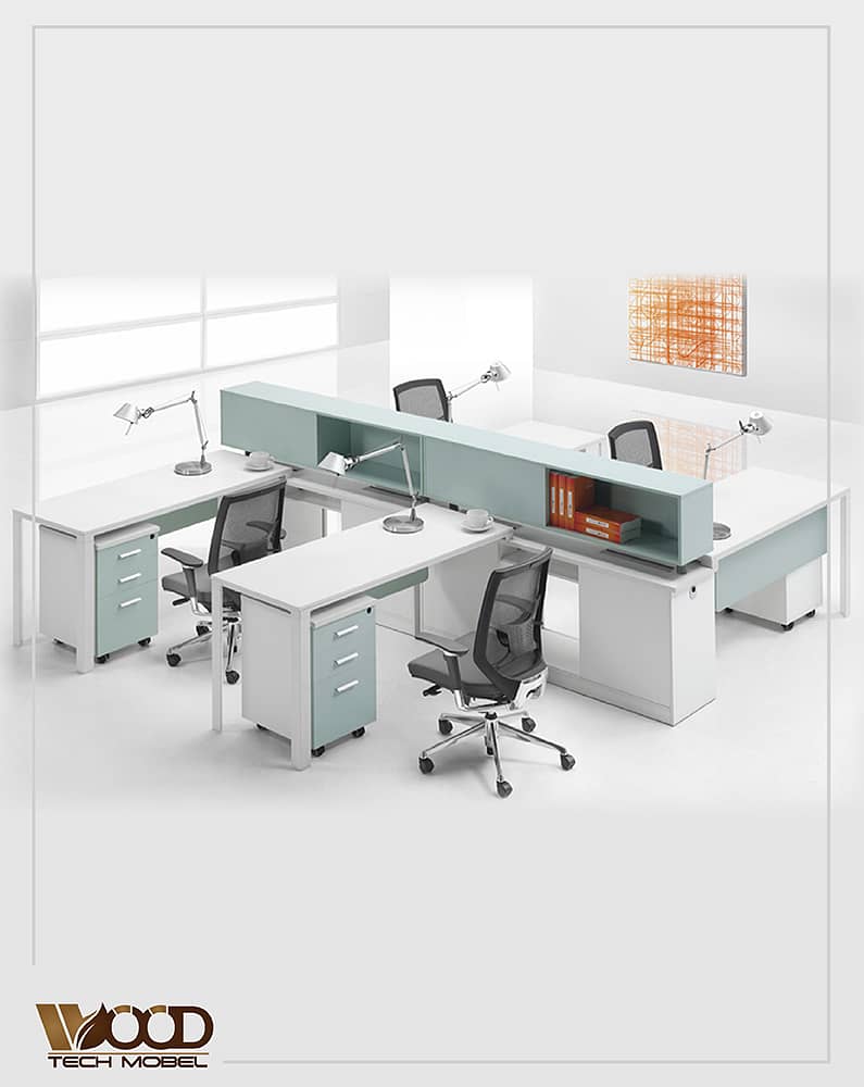 Workstations / Office Workstation /Co working table 16