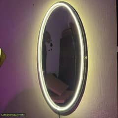 Neon acrylic mirror for room walls (12*24 inches)