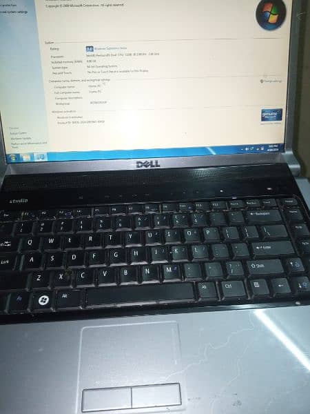 Dell C2d laptop. 4gb ram 256 GB rom camera 1