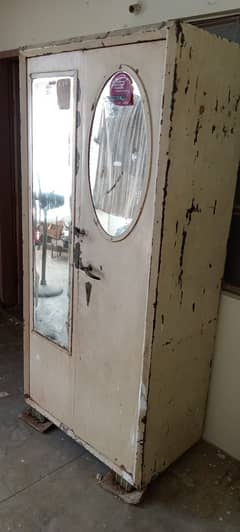 Two door iron safe /Almari