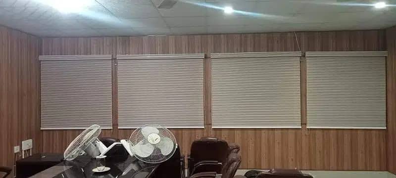Roller blinds 03017084288 Vertical  Wooden Mini Zebra blinds 3