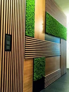wall decor/wpc pannel/artificial grass/glass paper/ceiling/LCD rack/w