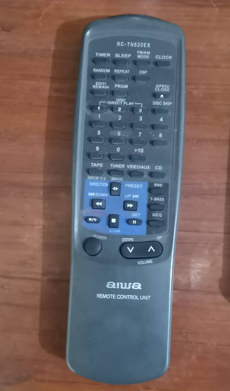 Aiwa Remote Control (RC-TN520EX) 0