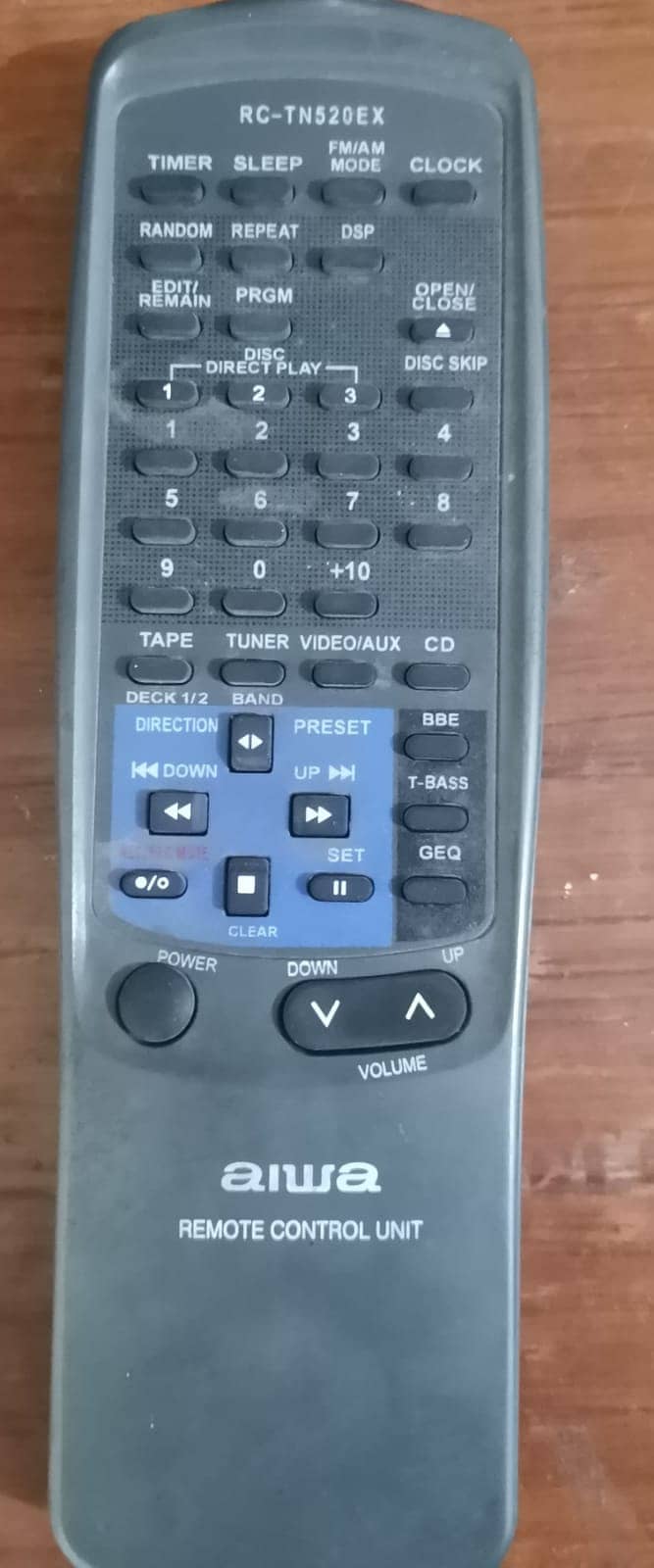 Aiwa Remote Control (RC-TN520EX) 1