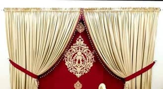 luxury curtain. design curtain motive poshing