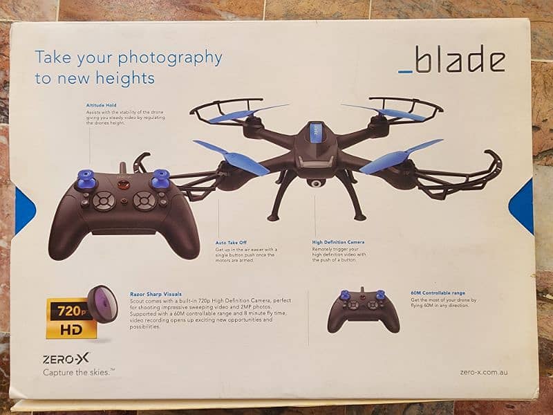 Blade Zero X Drone (2 days used) 1