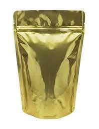 Food Grade pouch packaging/aluminium foil golden pouches silver pouche 1