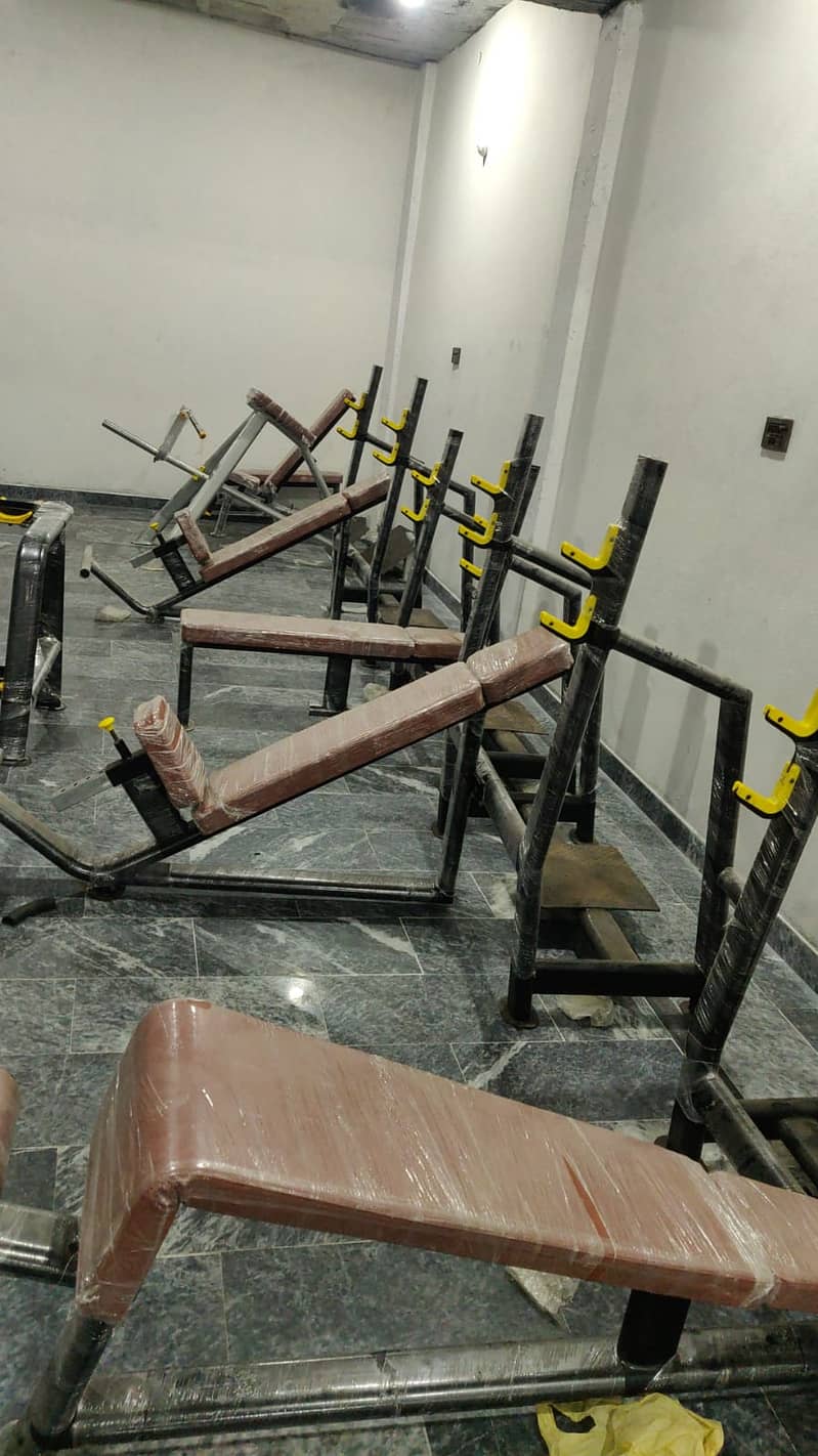 COMPLETE GYM SETUP REDAY TO GO / HOME GYM SETUP / MANUFACTURER OF GYM 12