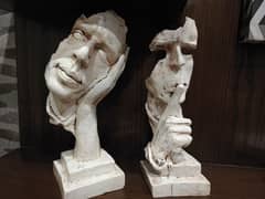 Face Sculpture Pack of 2 | For Sale | The Thinker |