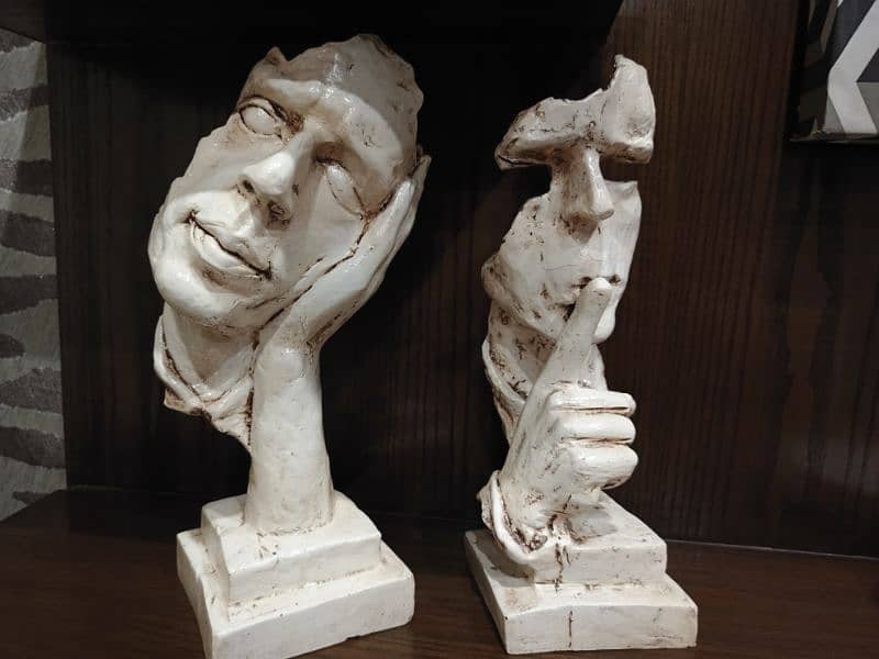 Face Sculpture Pack of 2 | For Sale | The Thinker | 0