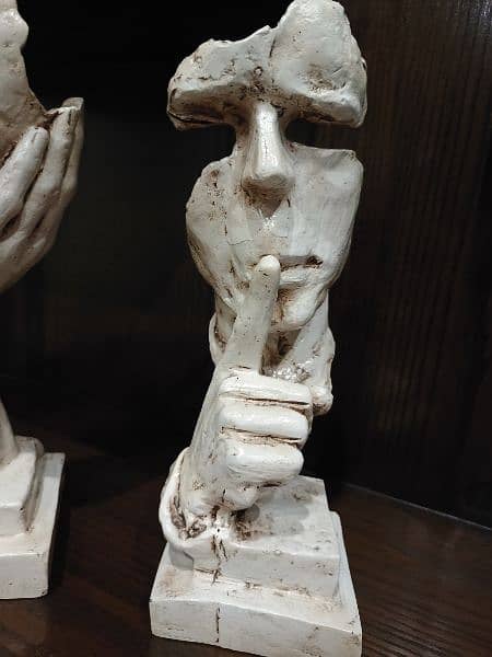 Face Sculpture Pack of 2 | For Sale | The Thinker | 2