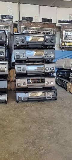 Japanese stove full automatic with gas grill oven
