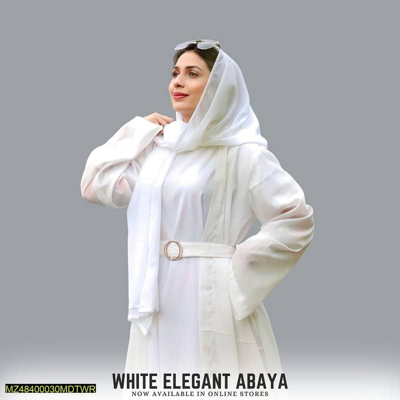 Women's stitched grip abaya 1