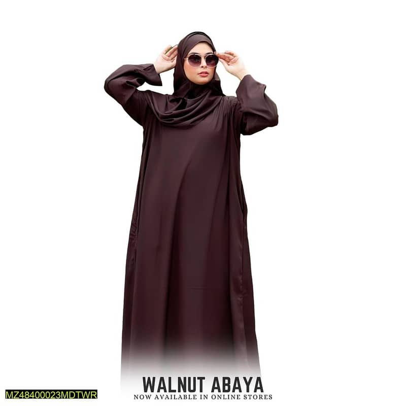 Women's stitched grip abaya 8