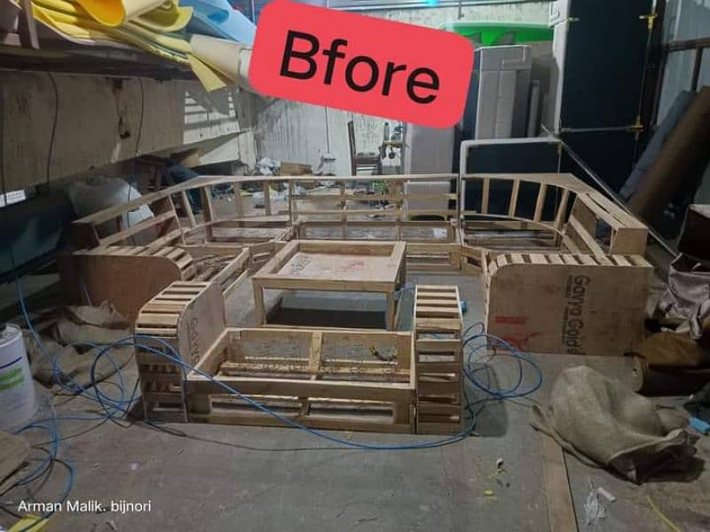 bed + sofa + dining chair repairing 03062825886 11