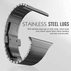 Titanium color band For Apple Watch Ultra 2 49mm 9 8 7 5 4 se 6 loop f