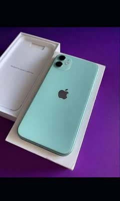 Iphone 11 128 GB with Box03073909212 WhatsApp number