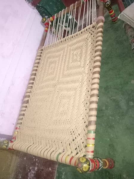 pure taali wood bed new 99 percent not used 9