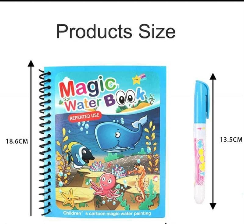Magic Water Coloring Book For Kids 2