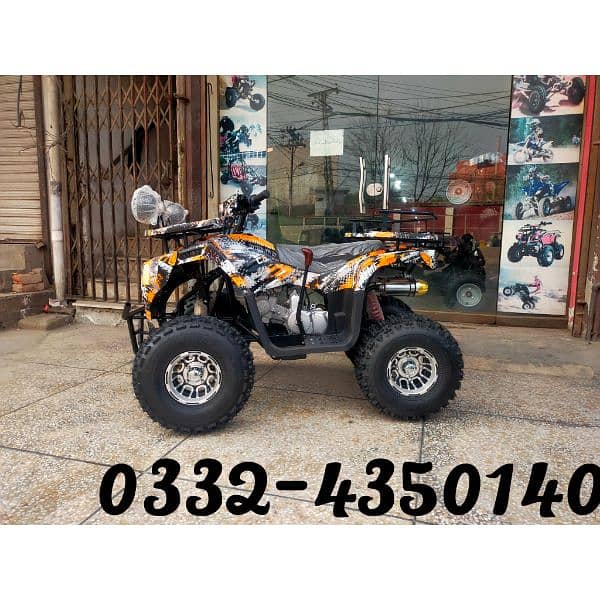 150cc Luxury Sports Allowy Rims Atv Quad Bikes Delivery In All Pak 0