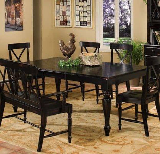 dining table set (wearhouse manufacturer)03368236505 9