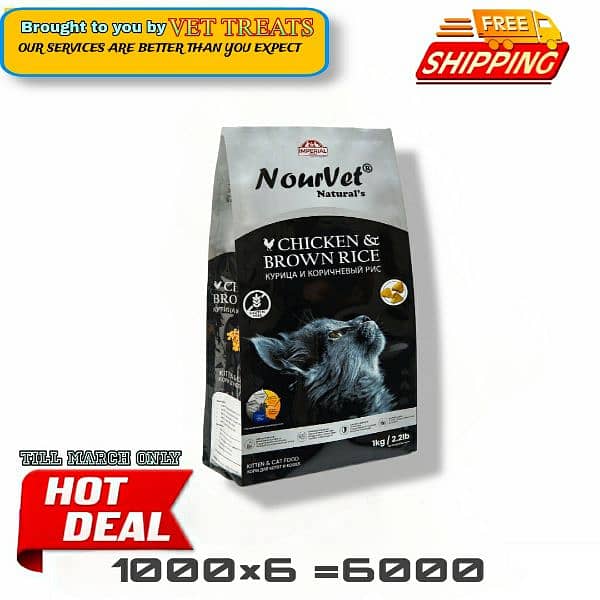 Cat and Dog Foods With All Accessories of Cats and Dogs Delivered 0