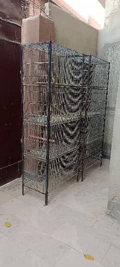 Janghir Used Cage 14# num wire . . length 3×3 widht 2×2 Hieght 2x2