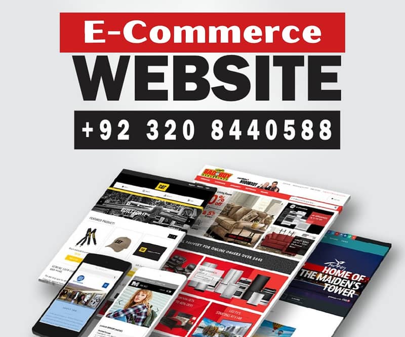 Website Design & Development, Web SEO, E-commerce Store, Social Media 1