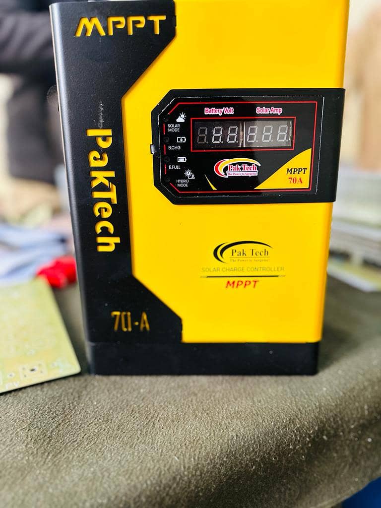 Pak Tech 70A MPPT Solar Charge Controller Wholesale Price Rs. 7000 0