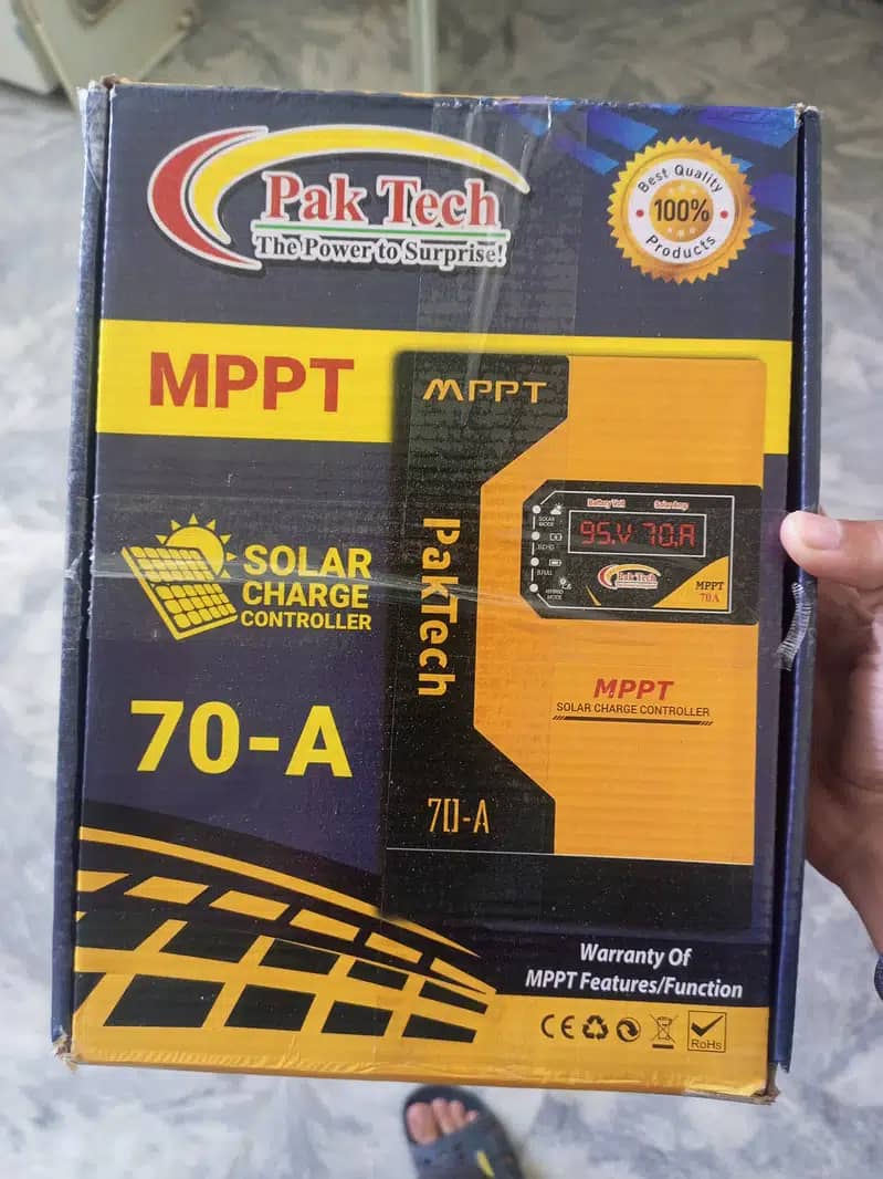 Pak Tech 70A MPPT Solar Charge Controller Wholesale Price Rs. 7000 1