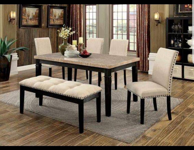 dining table set (wearhouse manufacturer)03368236505 4
