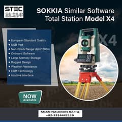 X4 Total Station Sokkia Style Software