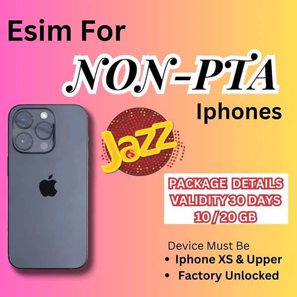 Esim For Non-Pta Iphones 1