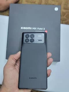 Xiaomi Mi Mix Fold 3 Black Color Complete Box Non PTA Non Active