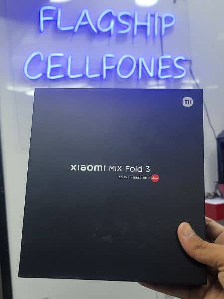 Xiaomi Mi Mix Fold 3 Black Color Complete Box Non PTA Non Active 6
