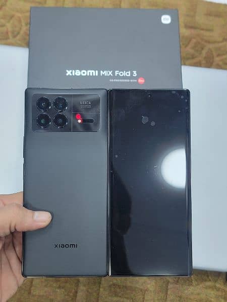 Xiaomi Mi Mix Fold 3 Black Color Complete Box Non PTA Non Active 7