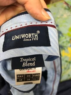 uniworth shirt &tie(dress pant+ shirt)