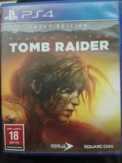 Shadow of the tomb raider croft edition ps4