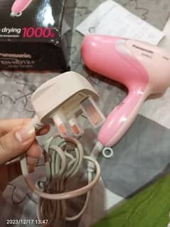 Panasonic hair dryer with 10 months brand Warenty. 0