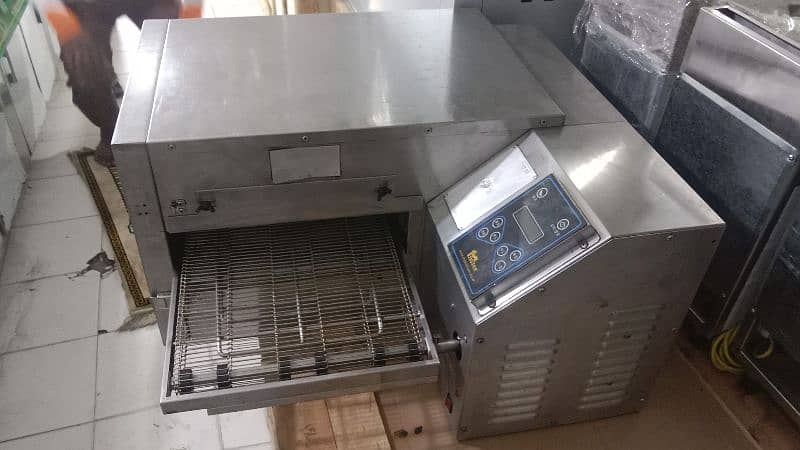 conveyor pizza oven for sale fast food n pizza restaurant machinery 2