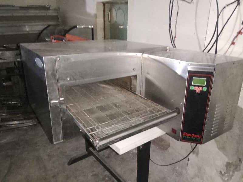 conveyor pizza oven for sale fast food n pizza restaurant machinery 7