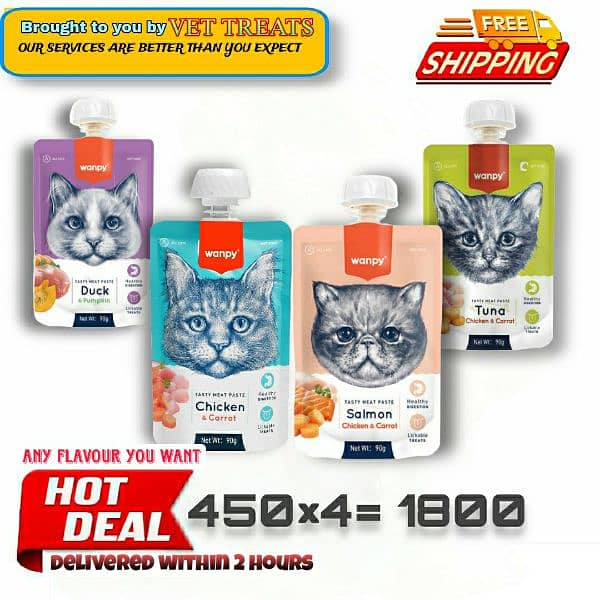 Cat and Dog Foods With All Accessories of Cats and Dogs Delivered 2