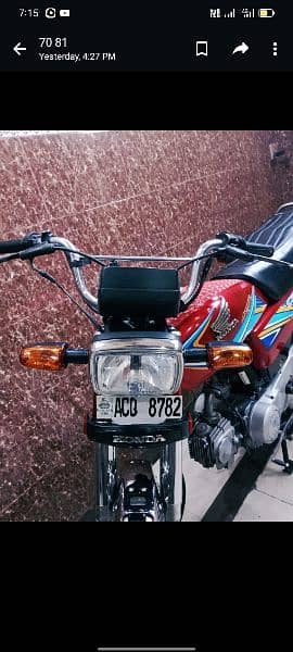 Honda 70 cc bike for sale 4