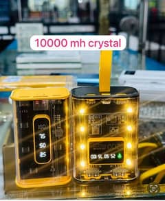 10000MAH CRYSTAL POWER BANK