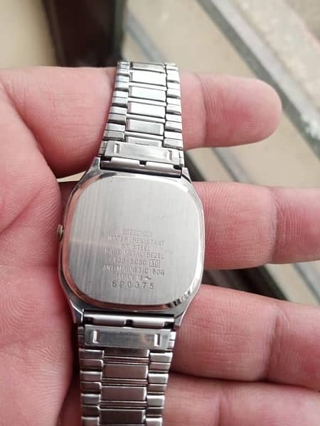 vintage Seiko Chronos quartz watch 3