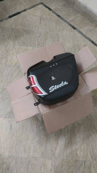 Side boxes STEELA universal for any bike (BRAND NEW BOXES) 5
