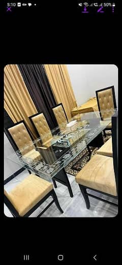 8 chairs dinning table