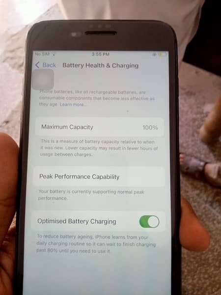 Iphone 8 plus non pta 256 gb battery change All ok 7