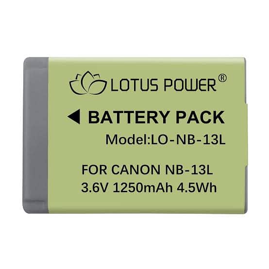 Canon NB-13L Battery and smart charger 0
