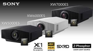 Sony VPL-XW5000ES & VPL-XW7000ES Laser 4K HDR Home Theater Projectors